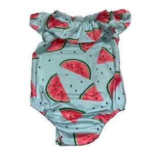 Baileys Blossoms size 4 watermelon Leo / bodysuit